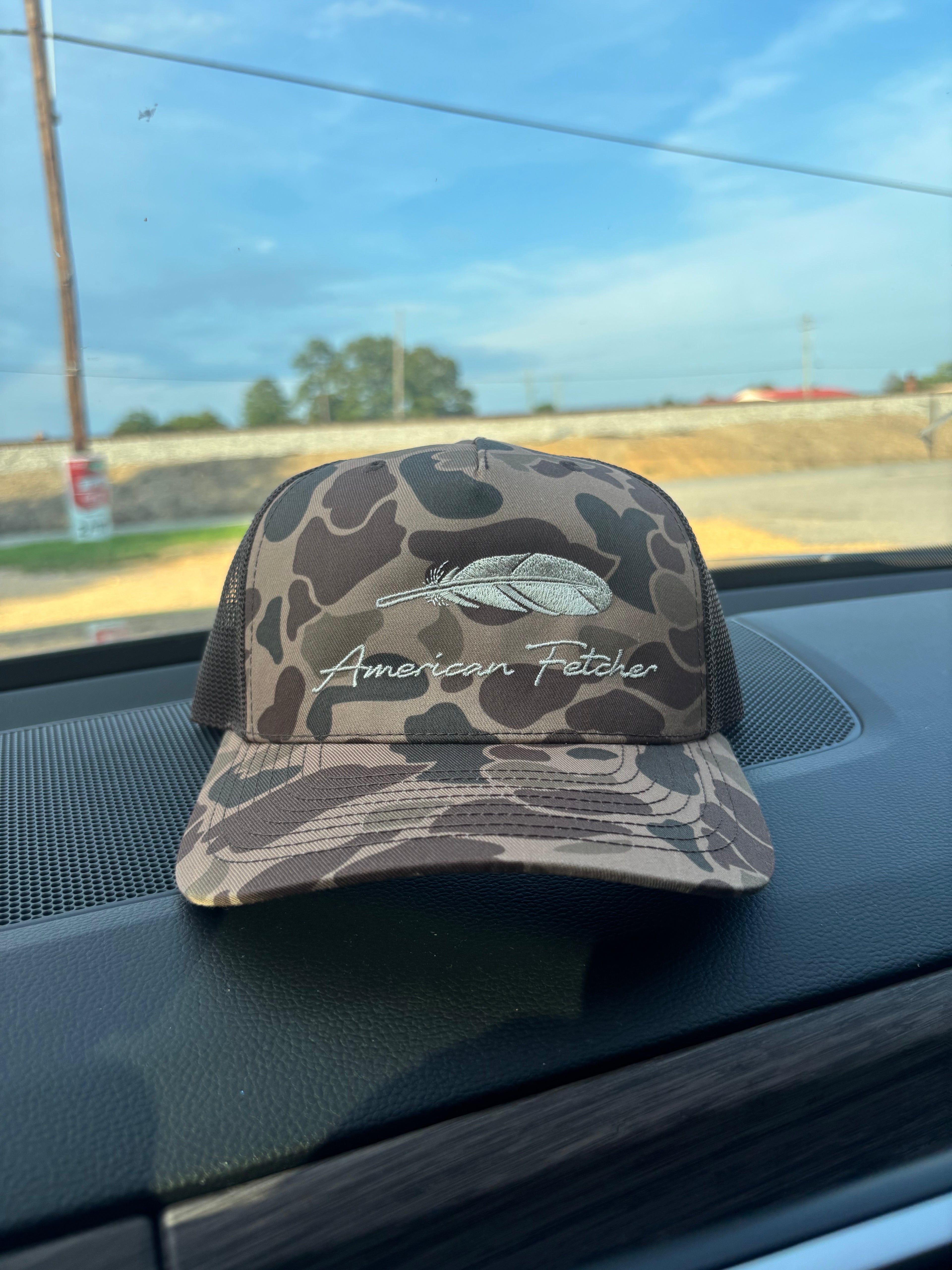 Camo American Fetcher Hat